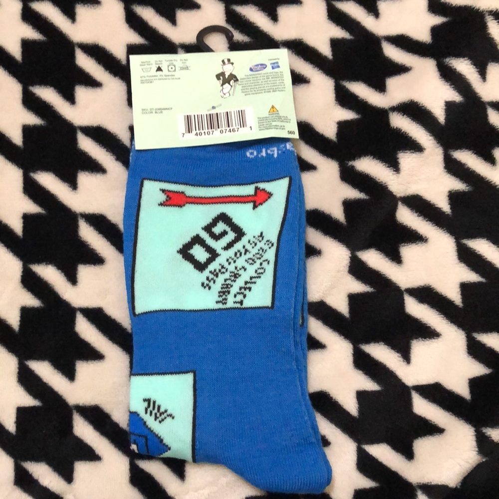 Odd Sox Monopoly Novelty Socks - Picture 2 of 5